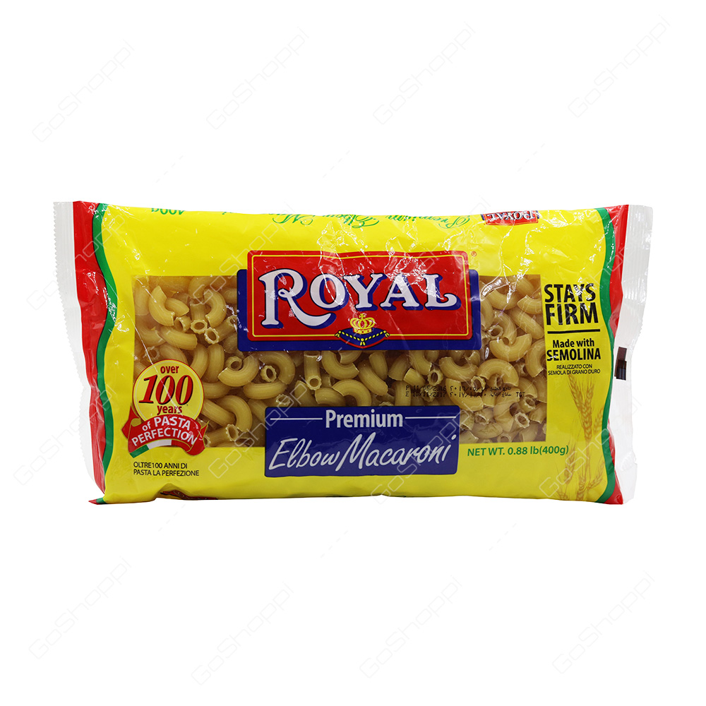 Royal Premium Elbow Macaroni 400 g