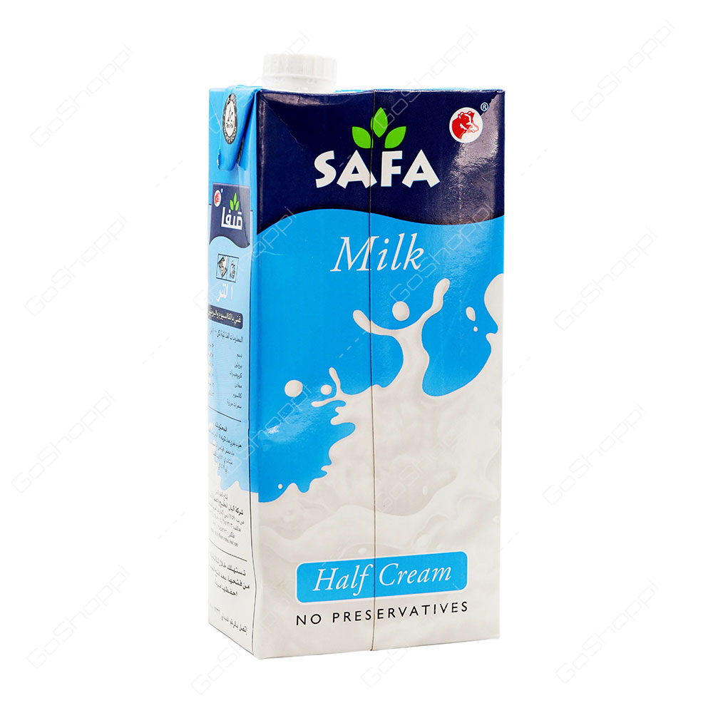 Safa Milk Half Cream 1 l