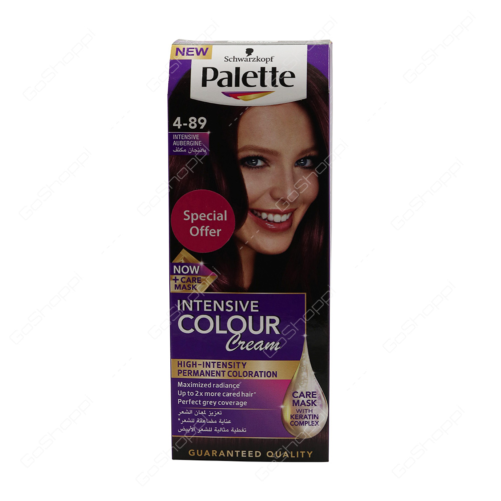 Schwarzkopf Palette Intensive Colour Cream Intensive Aubergine 1 Pack