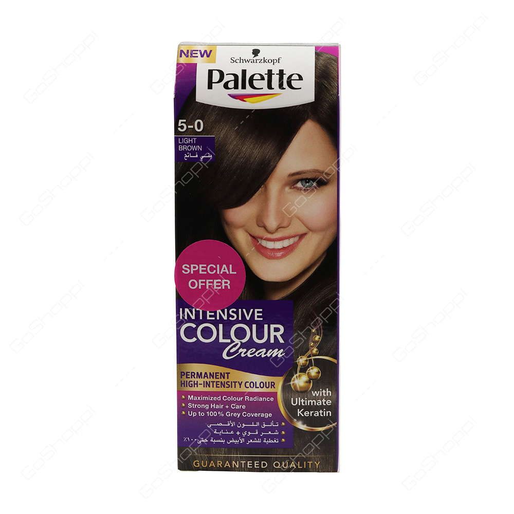 Schwarzkopf Palette Intensive Colour Cream Light Brown 1 Pack