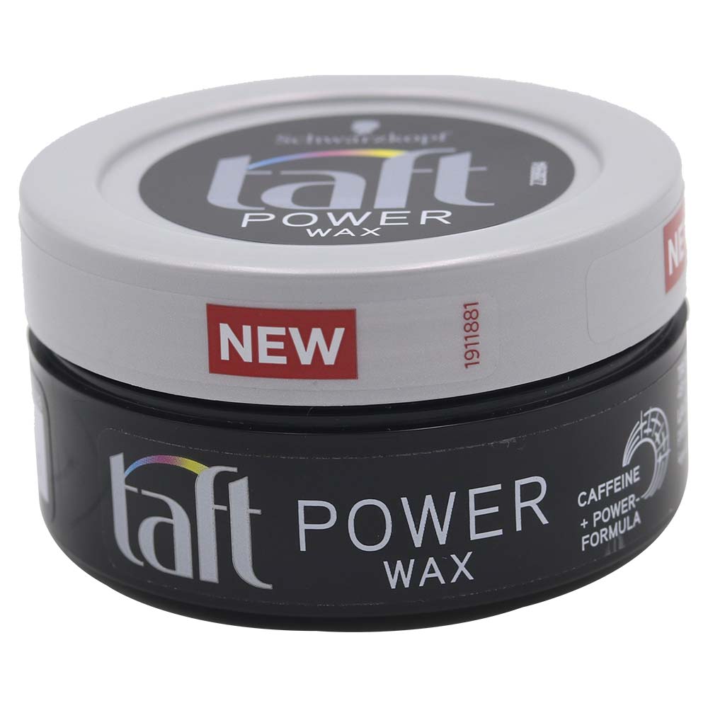 Schwarzkopf Taft Power Wax Caffeine + Power Formula 75ml