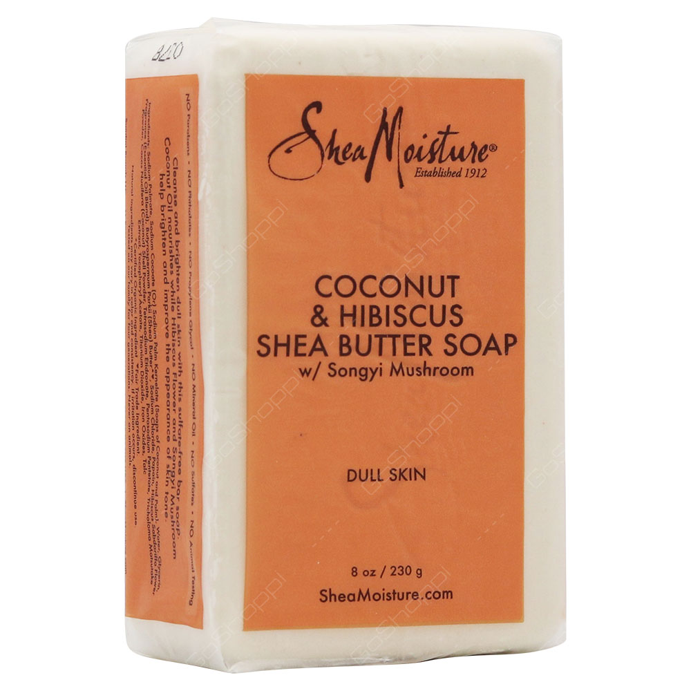 shea moisture coconut hibiscus soap