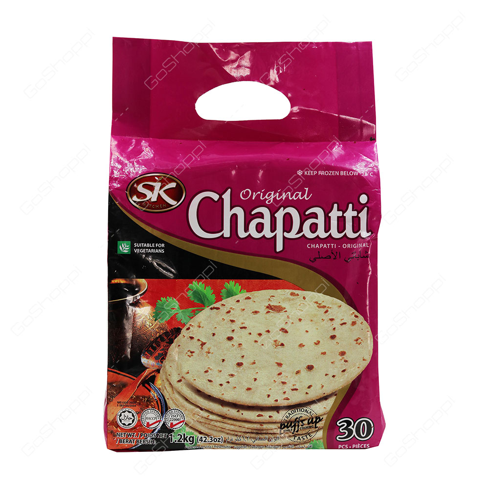 Sk Kitchen Original Chapatti 30 pcs