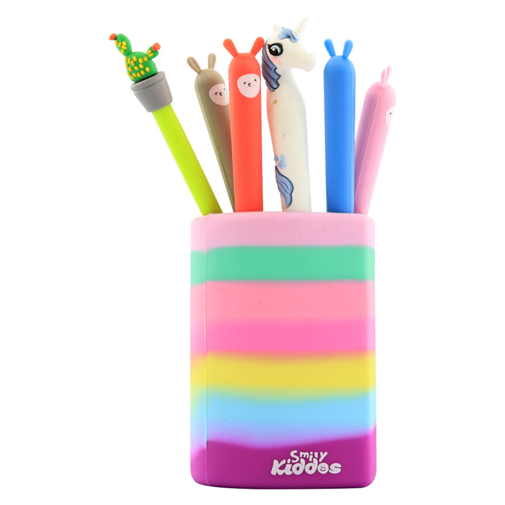 Smily Scented Pen Holder - Blue - Buy Online