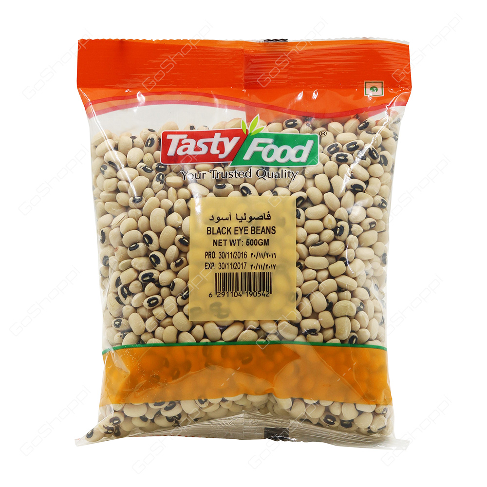 Tasty Food Black Eye Beans 500 g