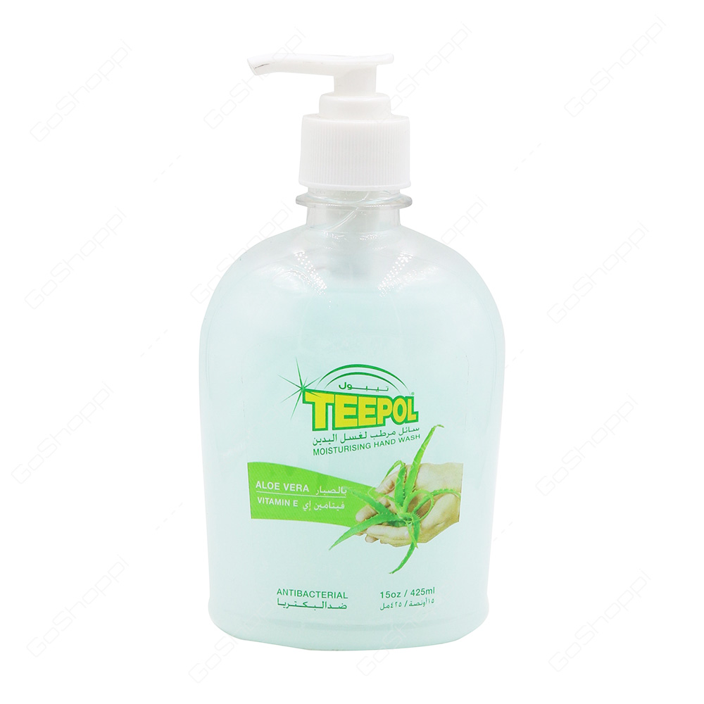 Teepol Aloe Vera Moisturising Hand Wash 425 ml