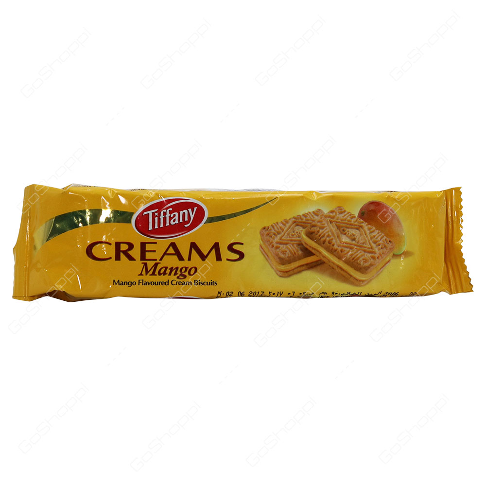 Tiffany Creams Mango Flavoured Cream Biscuits 90 g