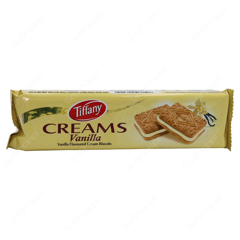 Tiffany Creams Vanilla Flavoured Cream Biscuits 90 g