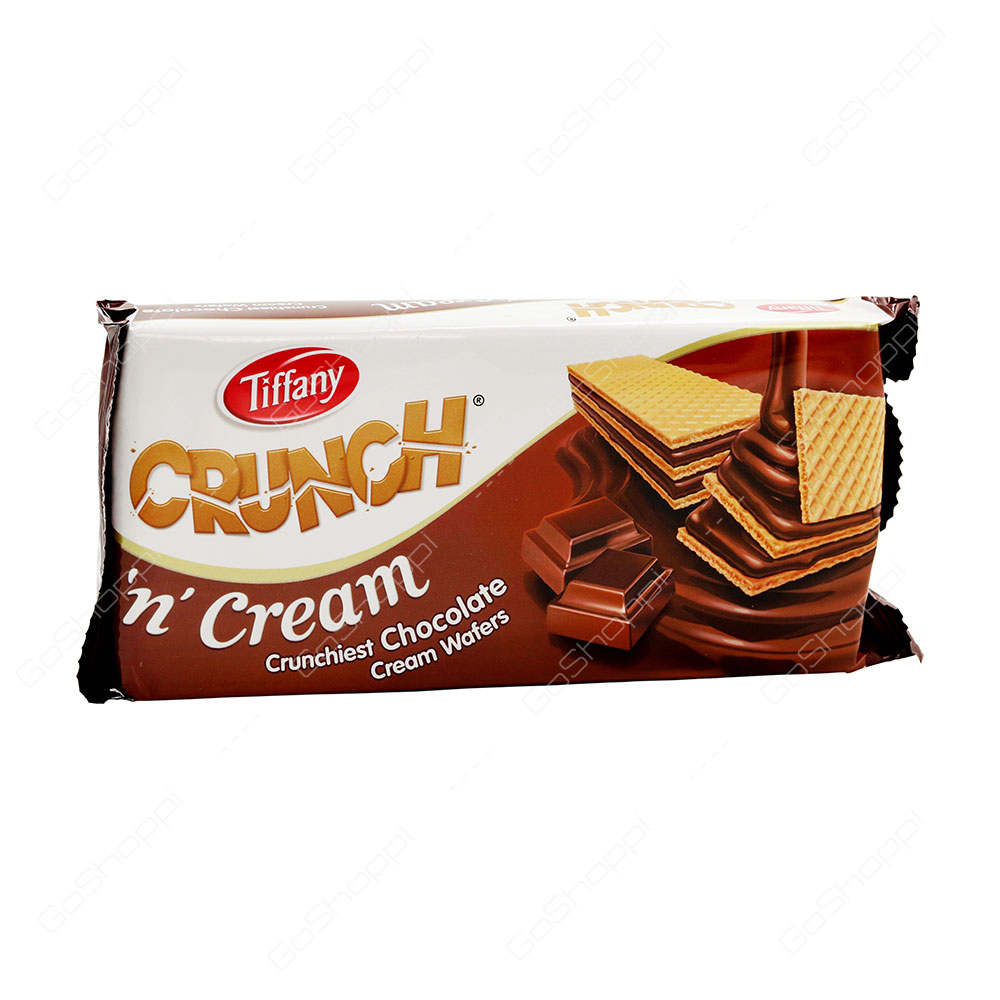 Tiffany Crunch n Cream Chocolate Cream Wafers 76 g