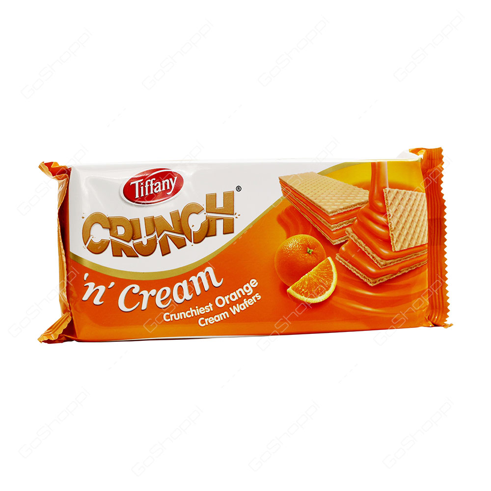 Tiffany Crunch n Cream Orange Cream Wafers 76 g