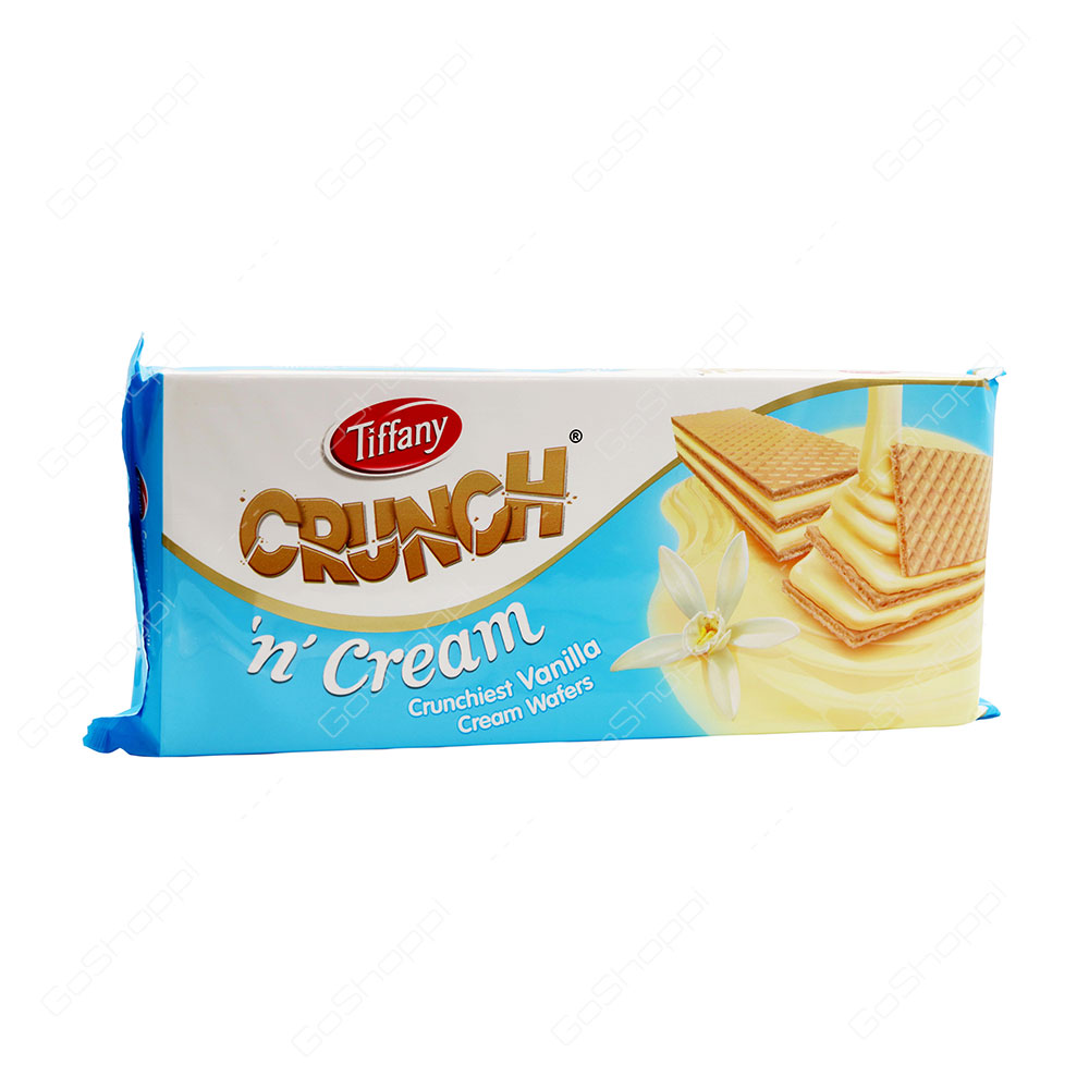 Tiffany Crunch n Cream Vanilla Cream Wafers 153 g