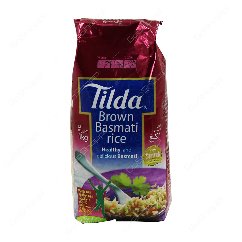 Tilda Brown Basmati Rice 1 kg