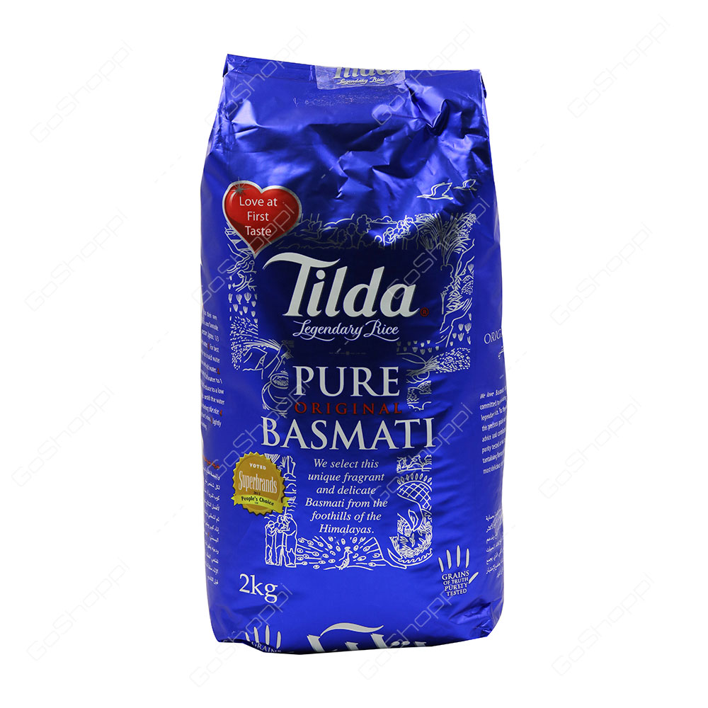 Tilda Pure Original Basmati Rice 2 kg