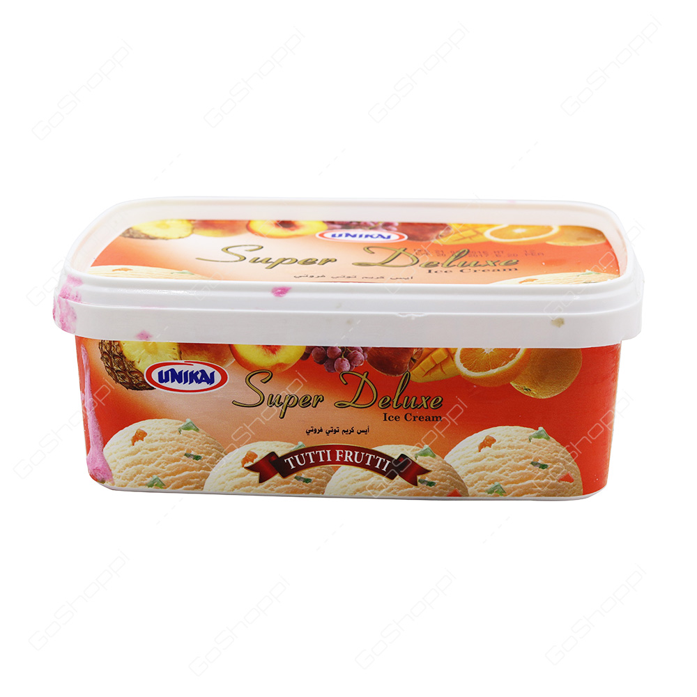 Unikai Super Deluxe Ice Cream Tutti Frutti 1 l