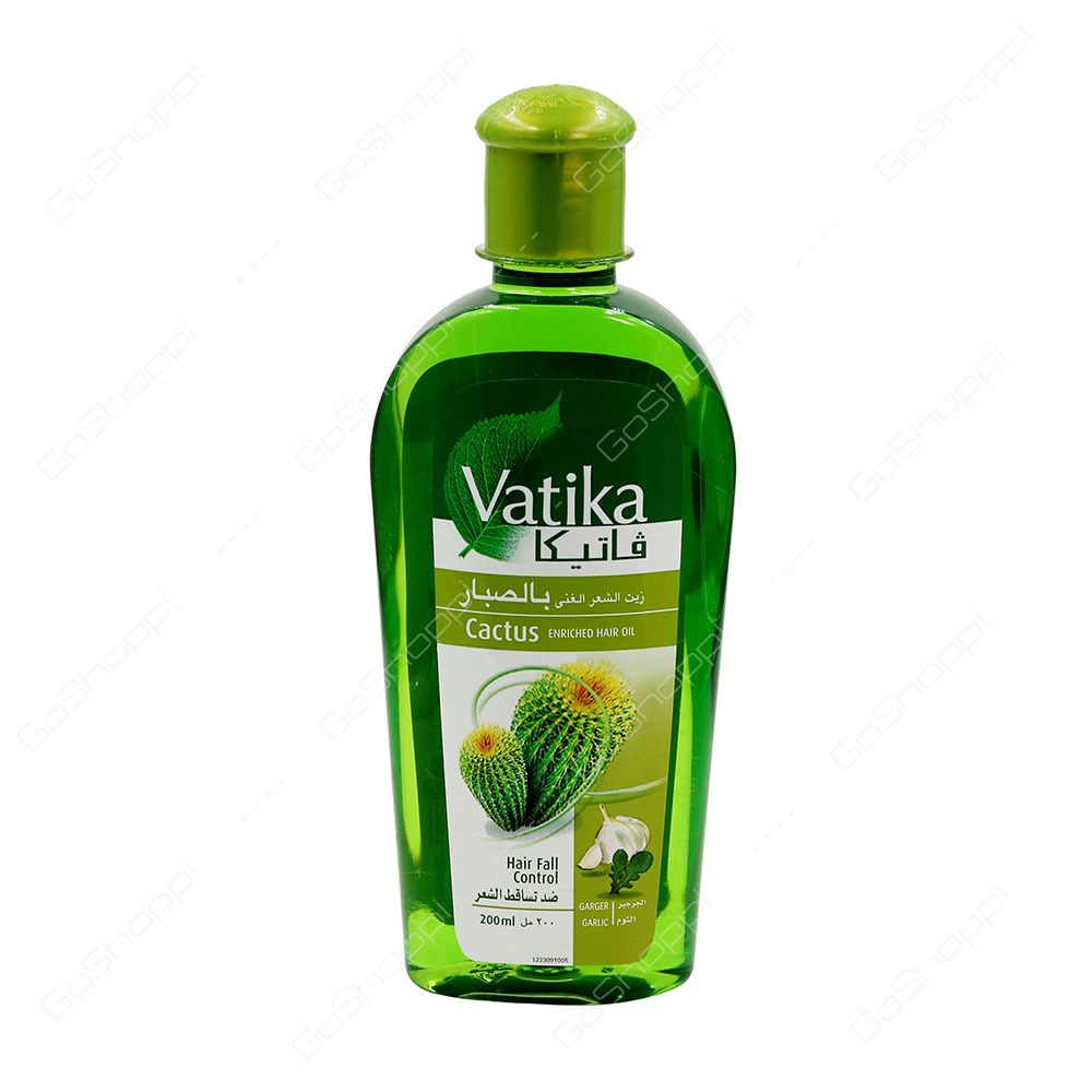 Vatika Cactus Enriched Hair Oil Garger Garlic 200 ml