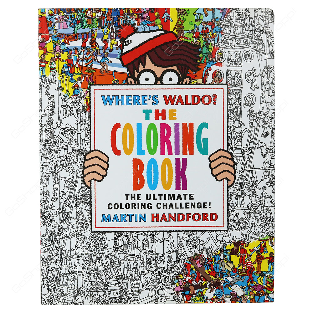 Where's Waldo? The Coloring Book By Martin Handford Buy Online