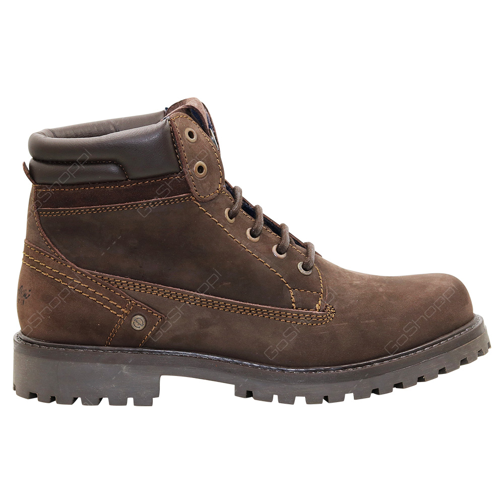 Wrangler Creek Hiking Boots For Men - Dark Brown - WM172000-30 - Buy Online