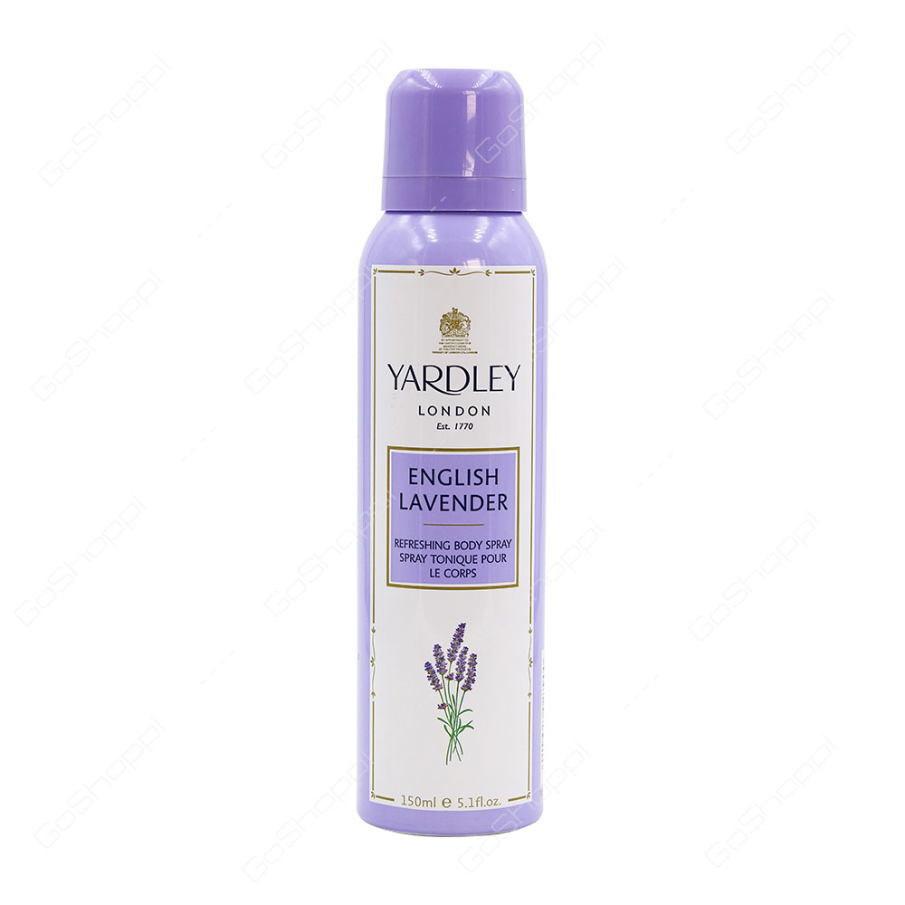 Yardley English Lavender Refreshing Body Spray 150 ml