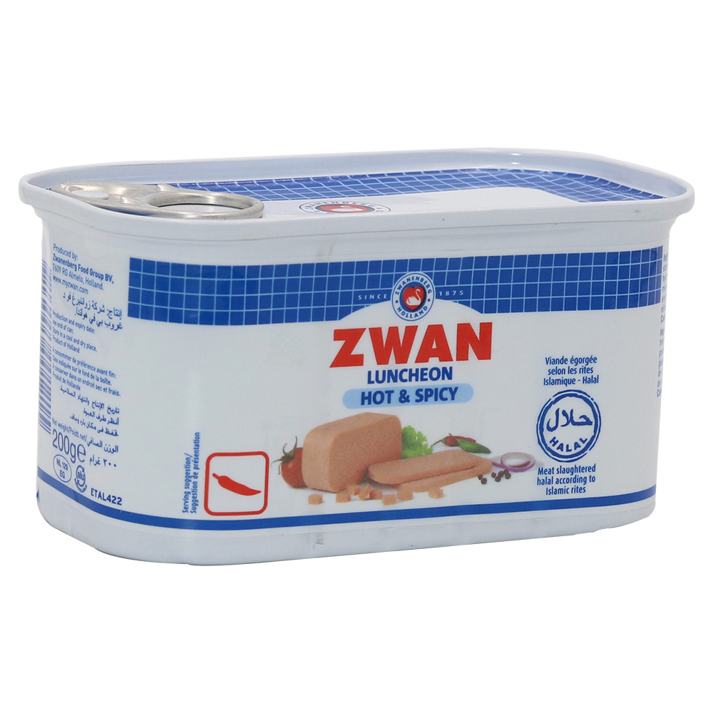 Zwan Luncheon Hot & Spicy 200g