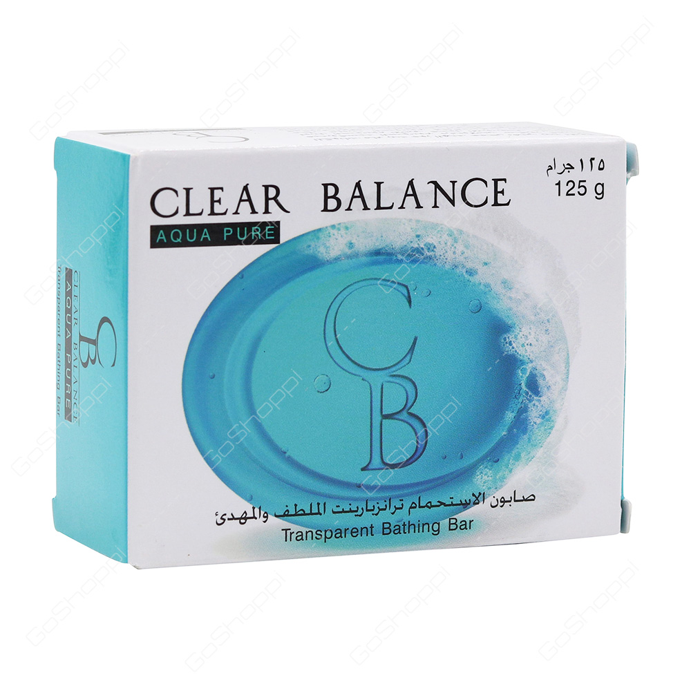 Clear Balance Aqua Pure Bathing Bar 125 g