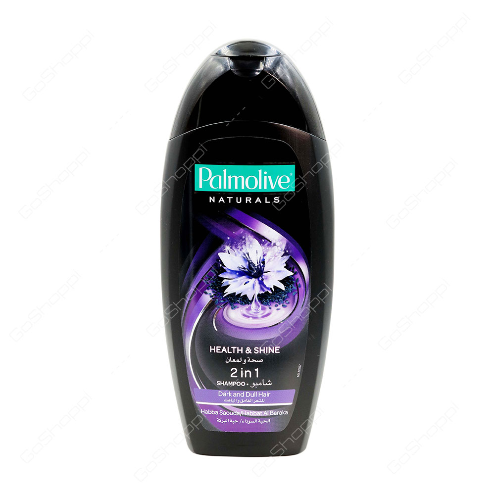 Palmolive Naturals Health And Shine 2 in 1 Shampoo Dark And Dull 400 ml