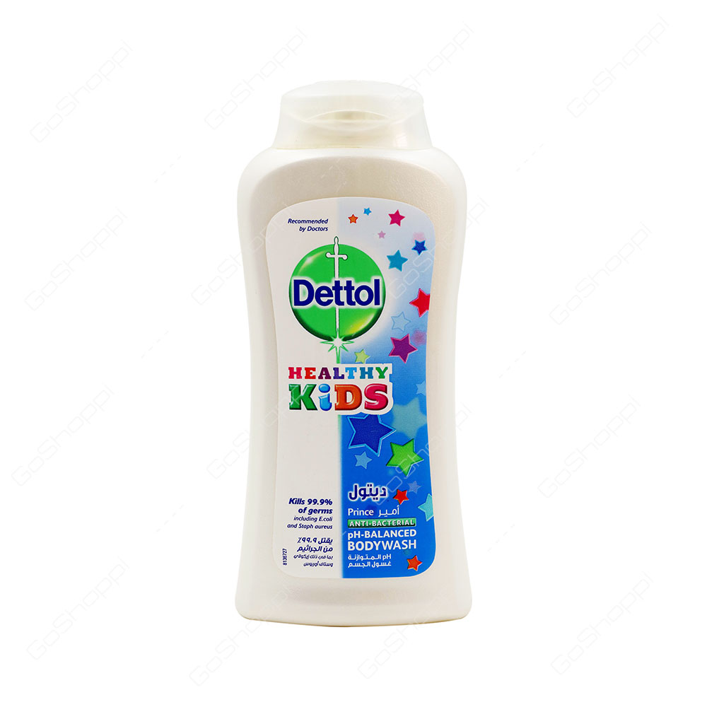 Dettol Healthy Kids Prince Anti Bacterial PH Balanced Bodywash 250 ml