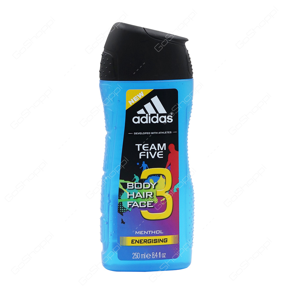 Adidas Team Five Energising Shower Gel 250 ml