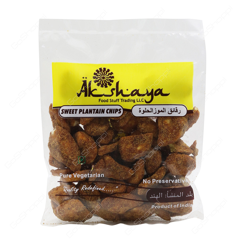 Akshaya Sweet Plantain Chips 150 g