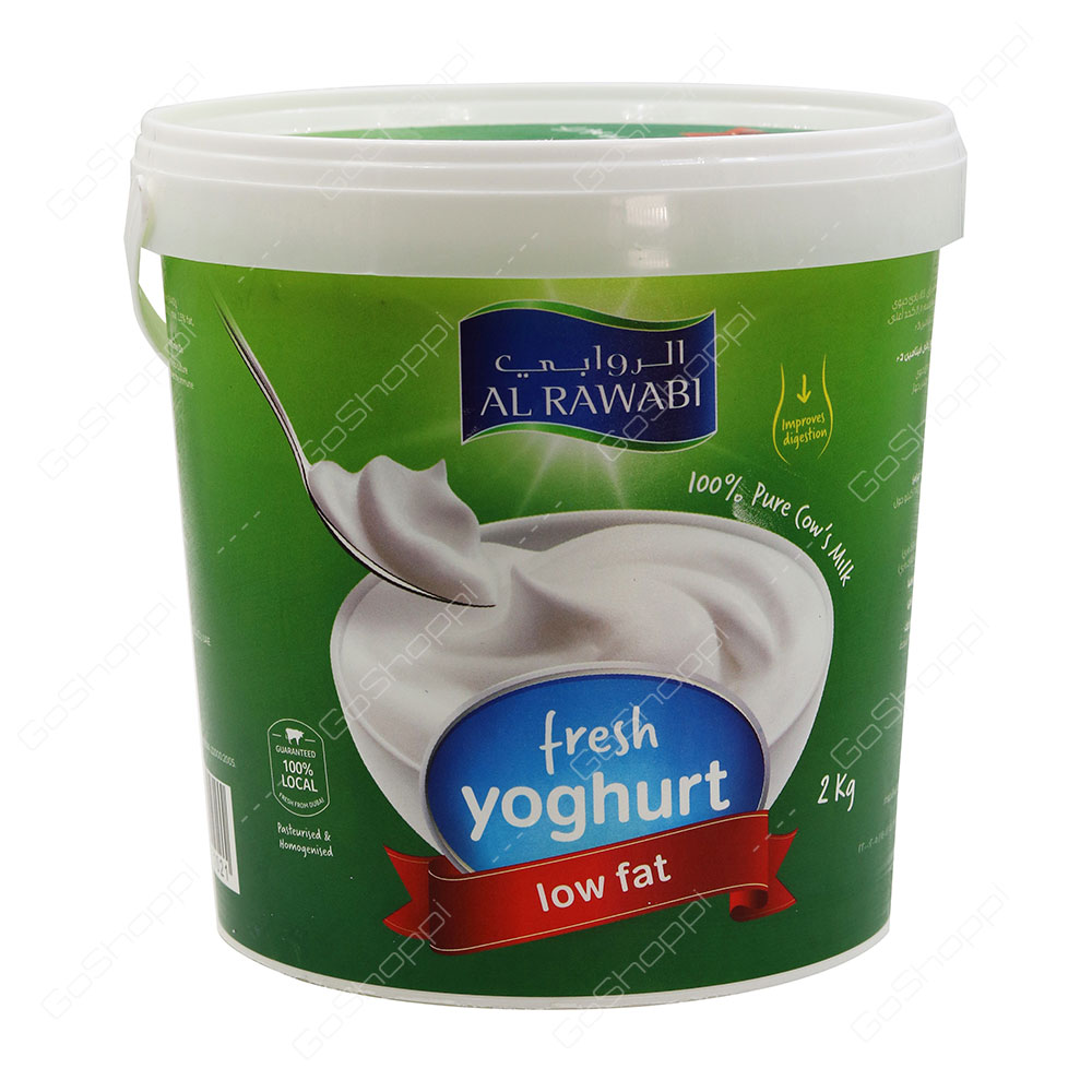 Al Rawabi Fresh Yoghurt Low Fat 2 kg