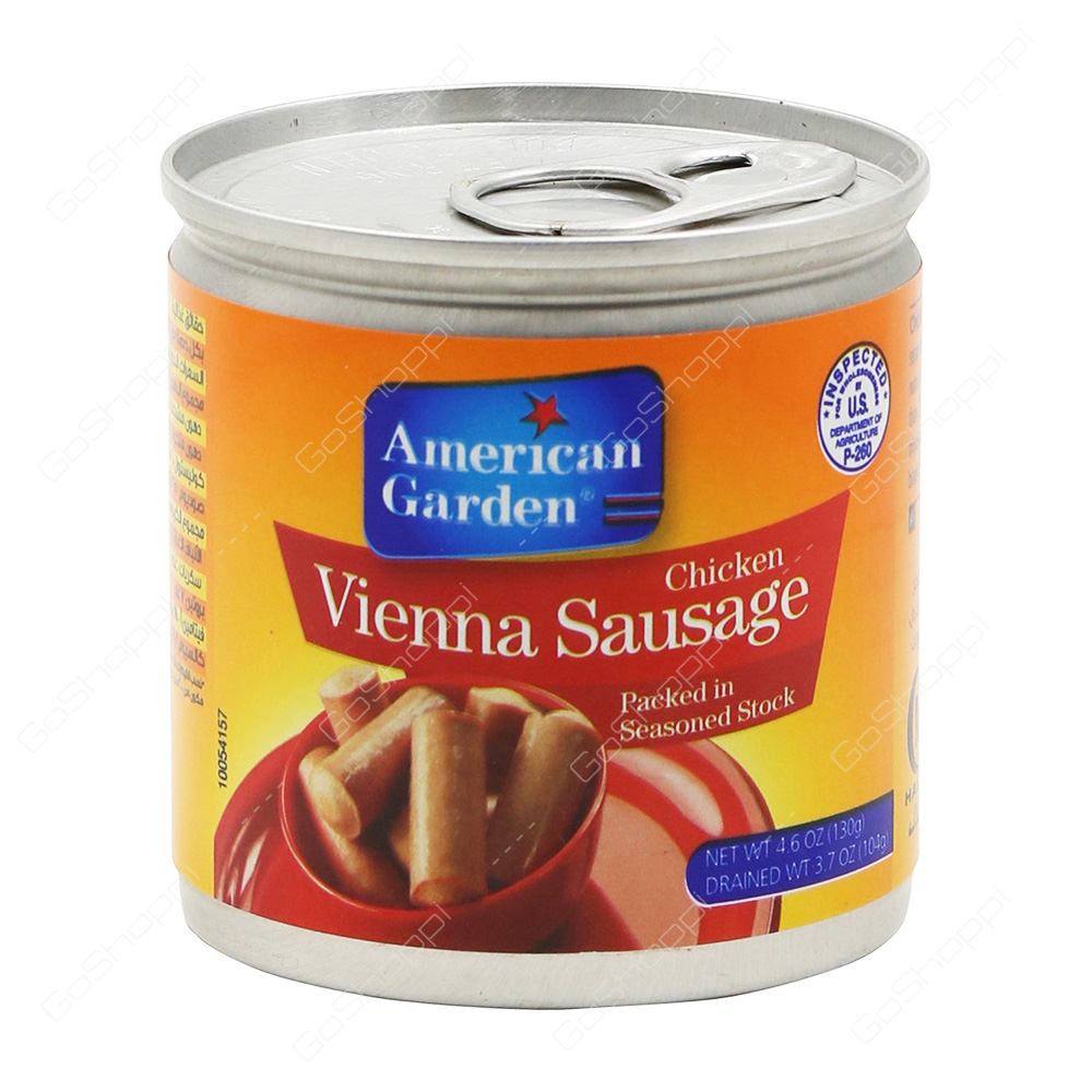 American Garden Chicken Vienna Sausage   130 g