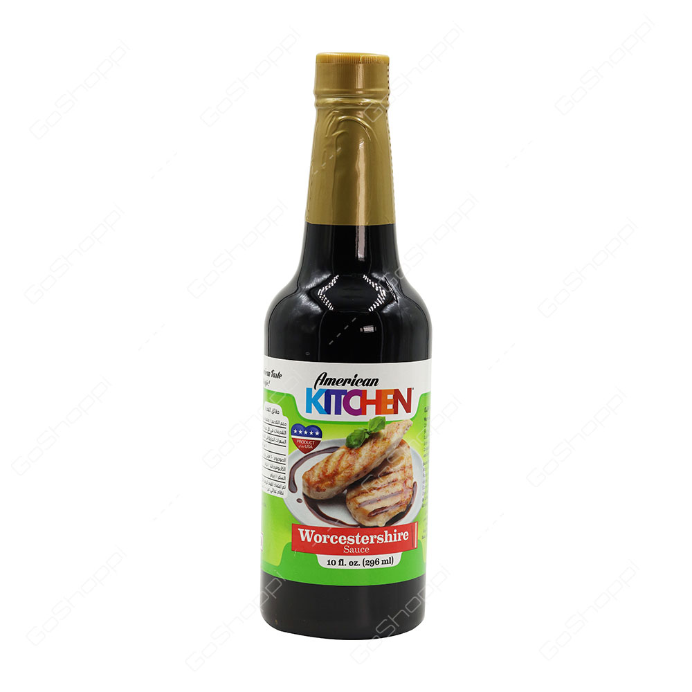 American Kitchen Worcestershire Sauce 296 ml