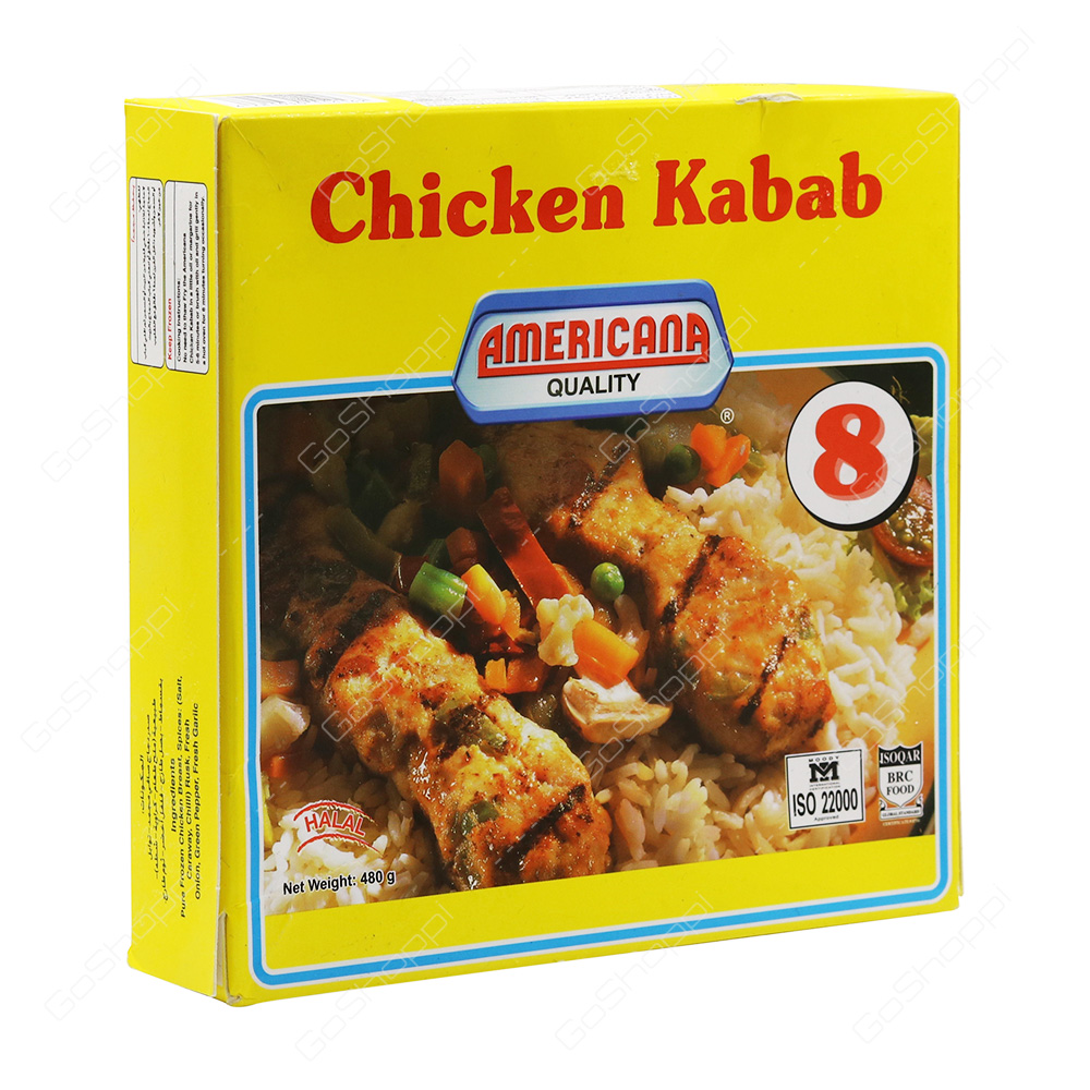 Americana Quality Chicken Kabab 480 g