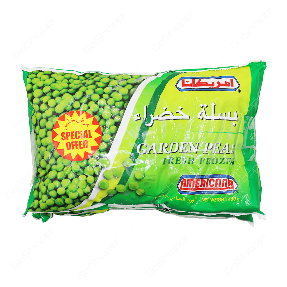 Americana Quality Garden Peas Fresh Frozen 2X450 g