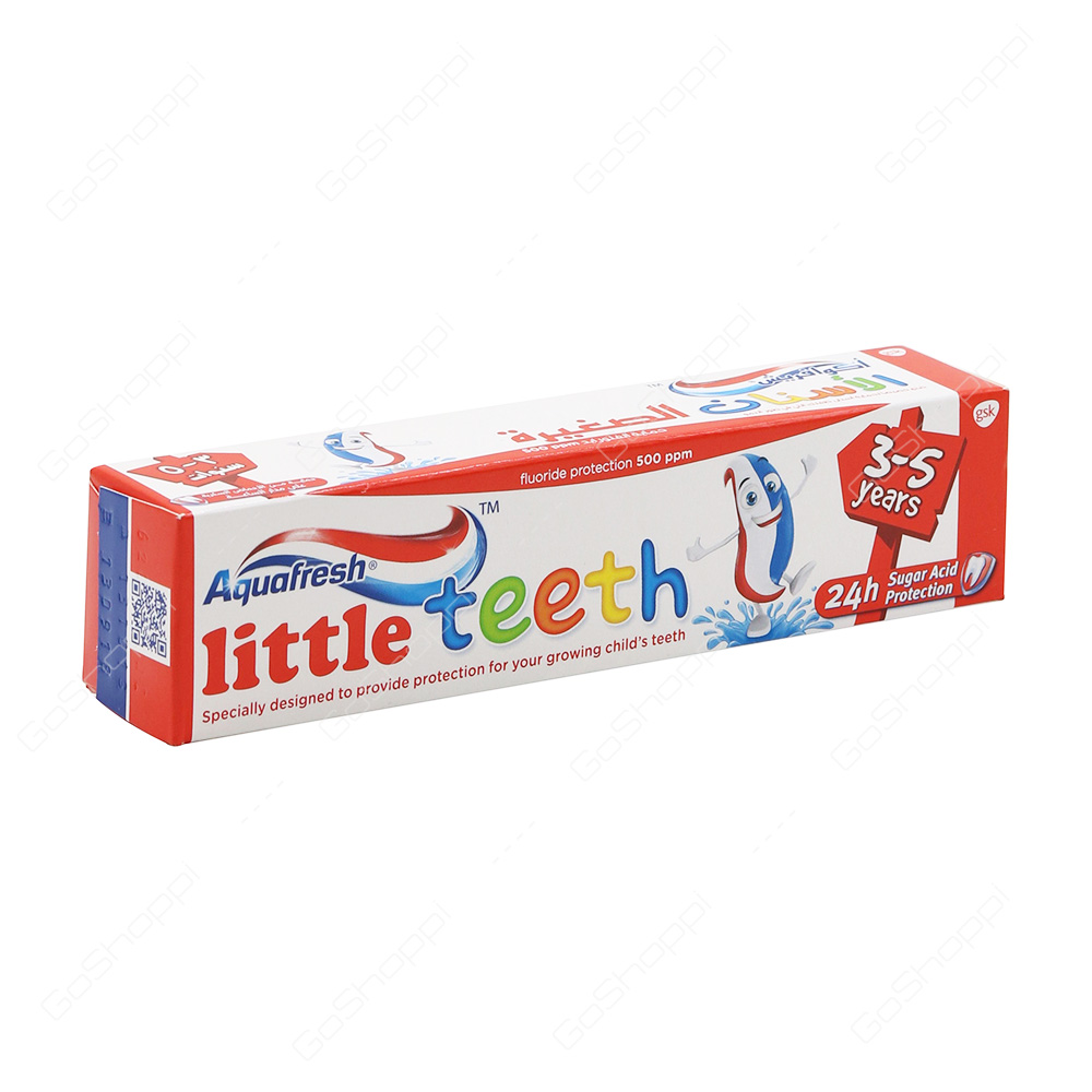 Aquafresh Little Teeth Toothpaste 3to5 Years 50 ml