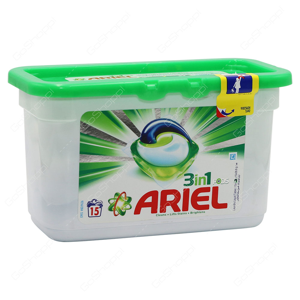 Ariel 3 In 1 Pods 15X28.8 g