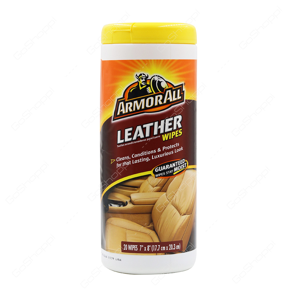 ArmorAll Leather Wipes 20 Wipes