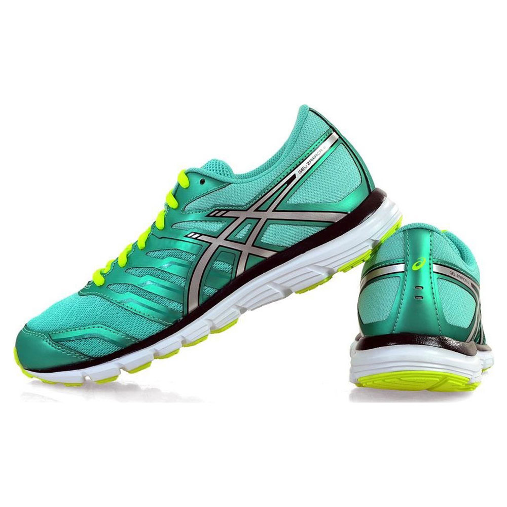 Asics Gel-Zaraca 4 Running Shoes For Women - Aqua Mint - Silver - Onyx ...