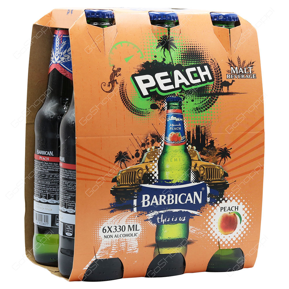 Barbican Peach Malt Beverage 6X330 ml