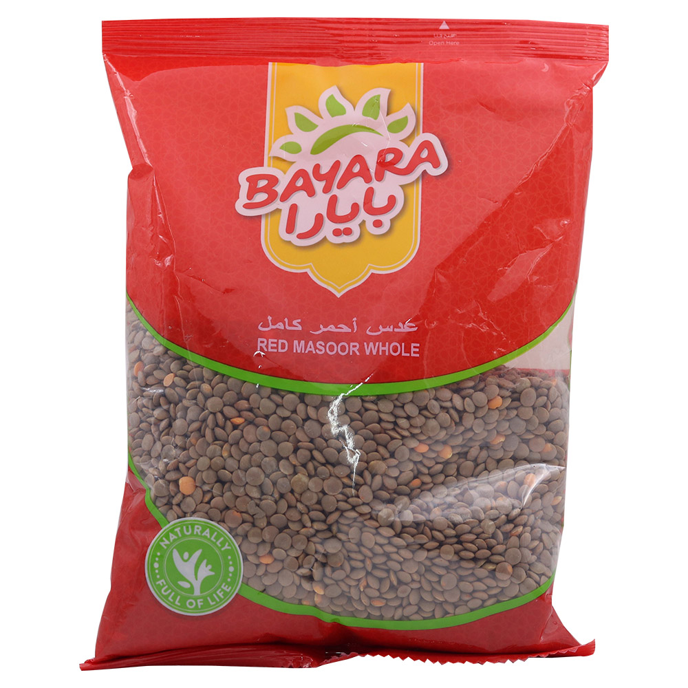 Bayara Red Masoor Whole 400g