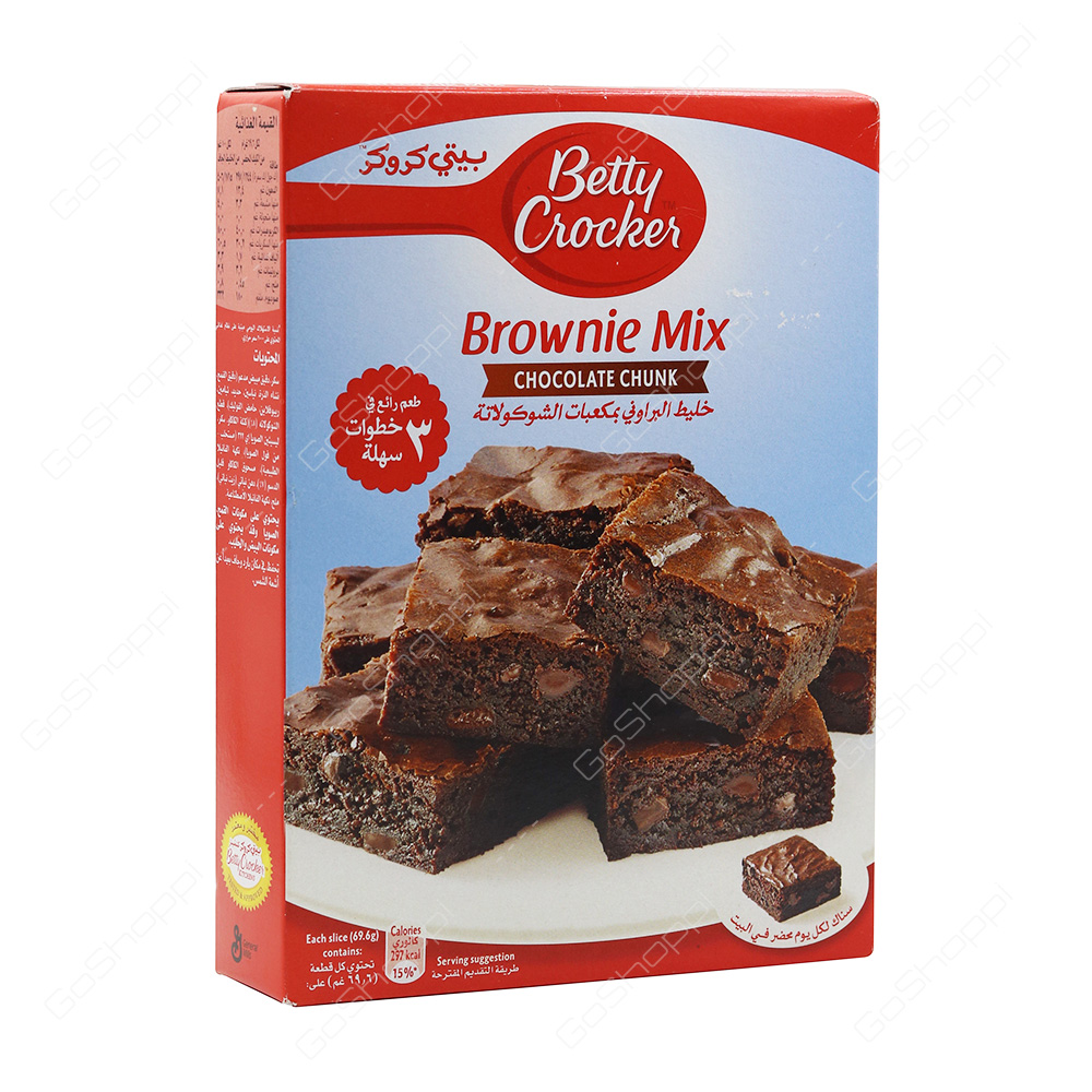 Betty Crocker Brownie Mix Chocolate Chunk 500 g