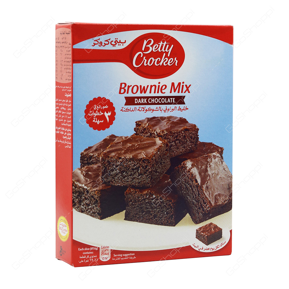 Betty Crocker Brownie Mix Dark Chocolate 500 g