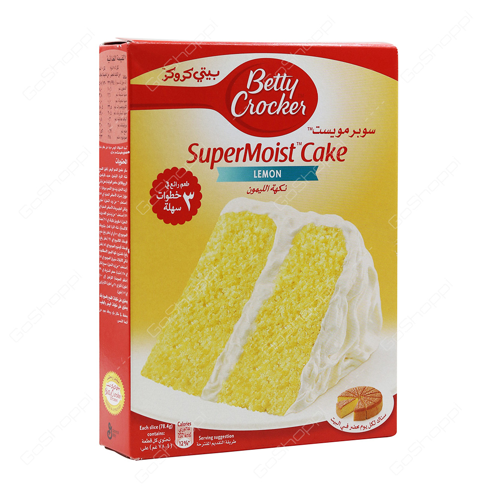 Betty Crocker SuperMoist Cake Lemon 500 g