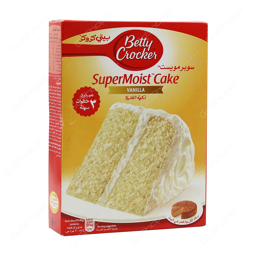 Betty Crocker SuperMoist Cake Vanilla 500 g