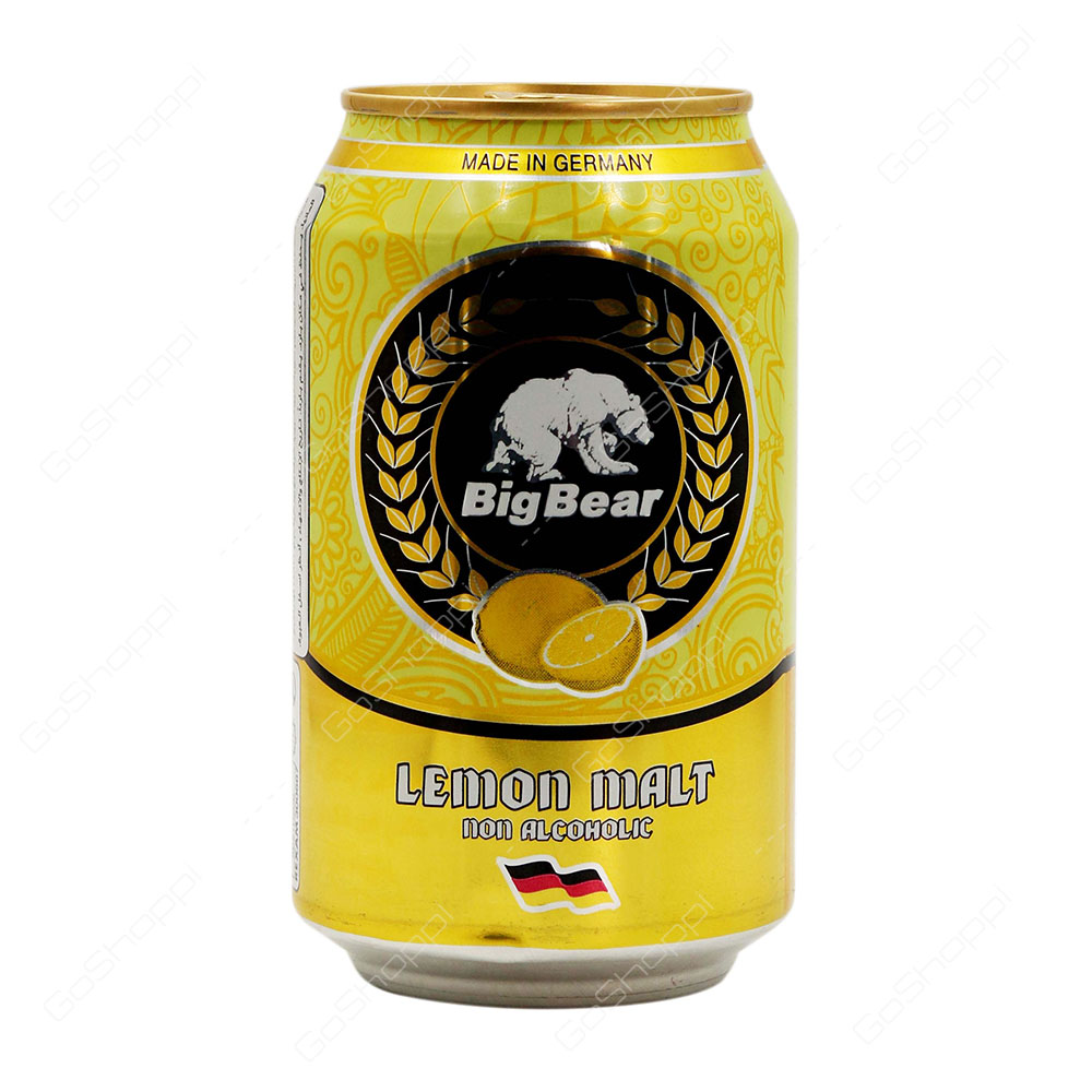 Big Bear Lemon Malt Non Alocholic 330 ml