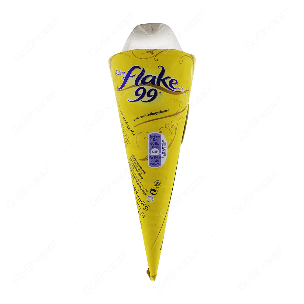 Cadbury Flakes 99 Icecream Cone 125 ml