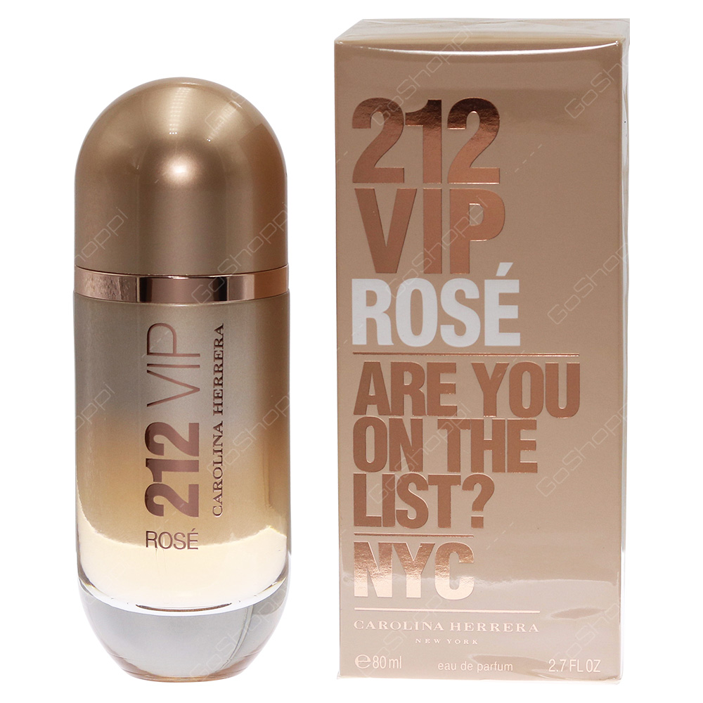 Carolina Herrera 212 Vip Rose For Women Eau De Parfum 80ml - Buy Online