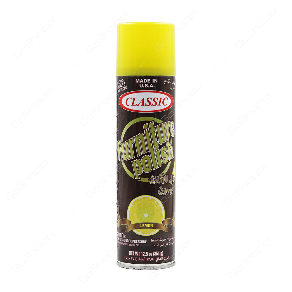 Classic Furniture Polish Lemon 354 g