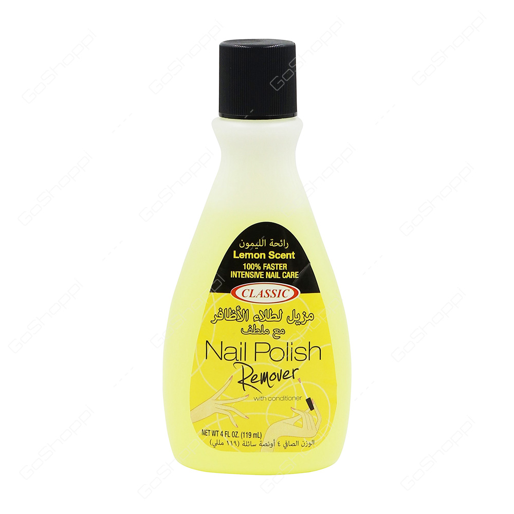 Classic Nail Polish Remover 119 ml