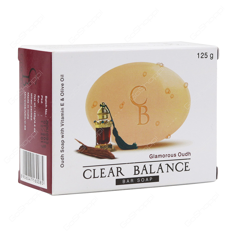 Clear Balance Glamorous Oudh Bar Soap 125 g