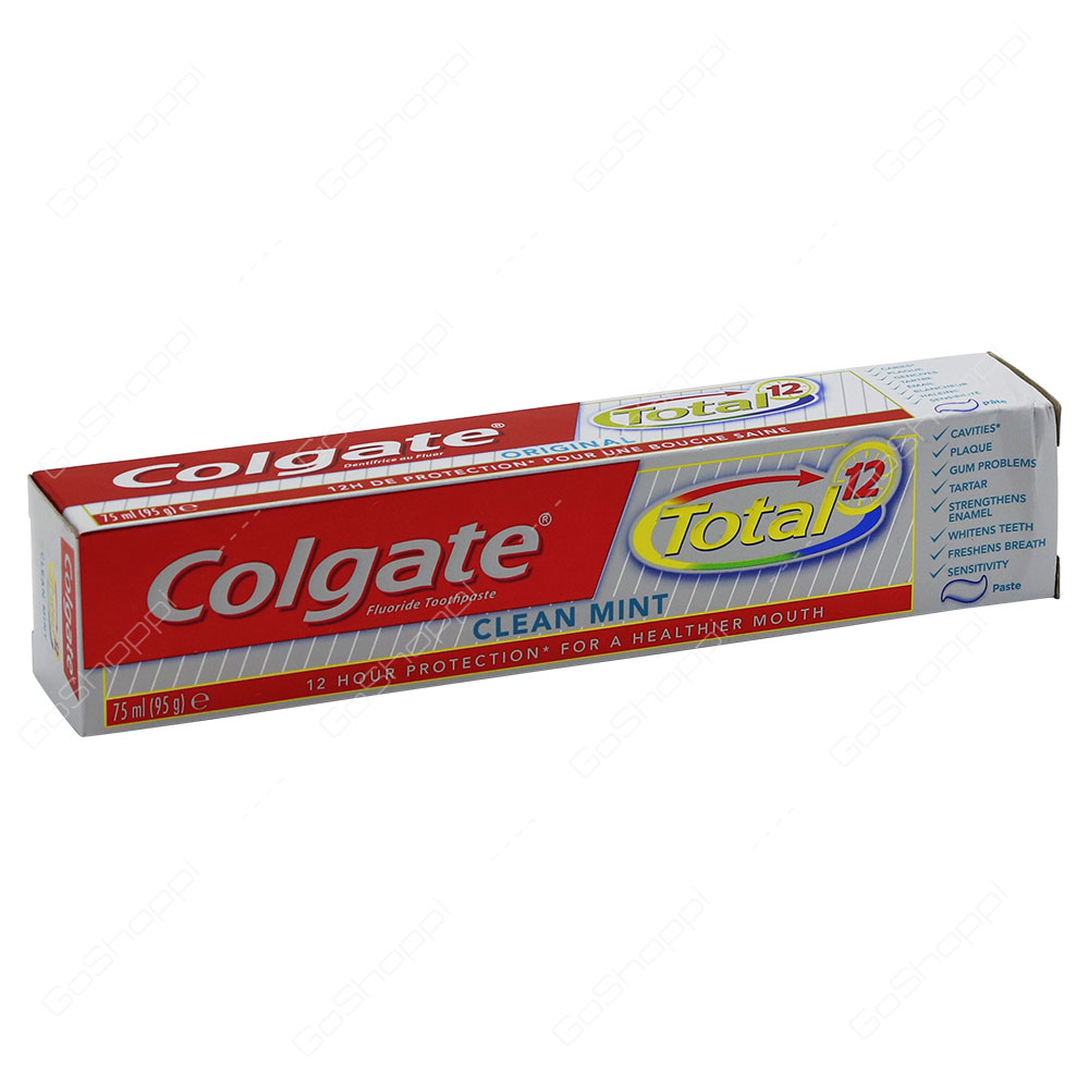 Colgate Clean Mint Total 12 Toothpaste 75 ml